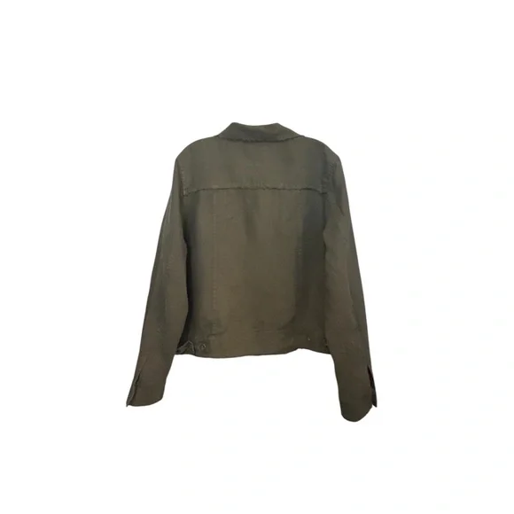 Tommy Bahama NWOT Two Palms raw edge 100% linen jacket - Picture 8 of 14